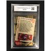 Image 2 : 1995 MARVEL FLEER ULTRA CARNAGE LEGACY (GCG 9.5)