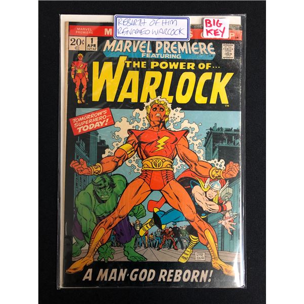 MARVEL COMICS WARLOCK NO.1 MARVEL PREMIERE