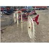 Image 3 : EnoRossi Hay Rake, 4 wheel, 3pt, SN. 9664