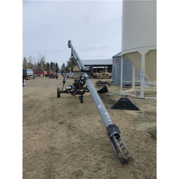2012 Westeel 8"x41' SP Auger c/w Kohler 27 HP Elec. Cold Start, Mover, Lights and Remote, SN.WC841EG