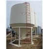 Image 4 : Wheatland 2-Ring Grain Fertilizer Hopper Bin, Approx. 1400 Bu c/w Double skid and Ladder SN.C12603ES