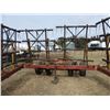 Image 11 : Morris 50ft tine Harrows c/w draw bar