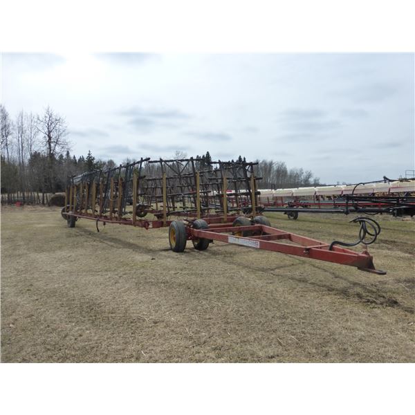 Morris 50ft tine Harrows c/w draw bar