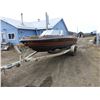 Image 1 : 1979 Larson Boat, 18' Open Bow, Inboard/Outboard, 351 Ford Motor, c/w Boat Cover, Calkins Trailer (H