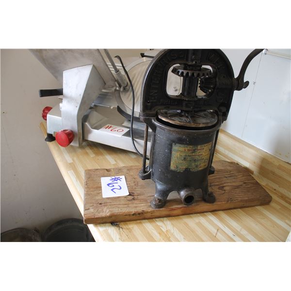 Enterprise Mfg. Sausage Press/Grinder