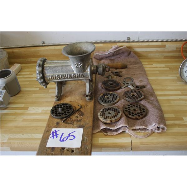 Husqvarna Grinder c/w Blades