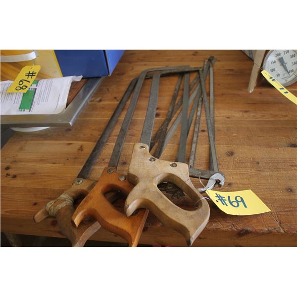 3 Meat Saws c/w Blades