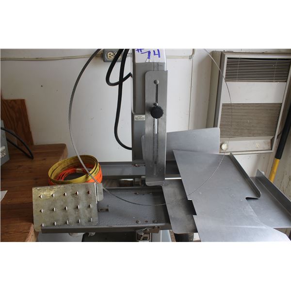 Globe Meat Band Saw on Wheels