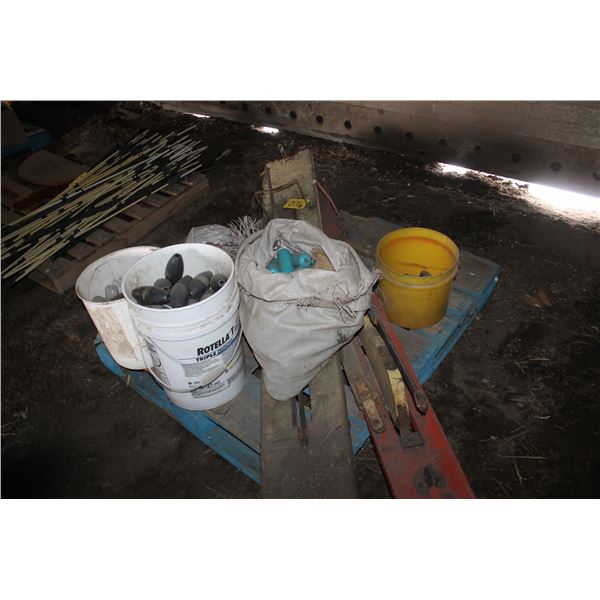 Fishing Floats and 2 Jiggers