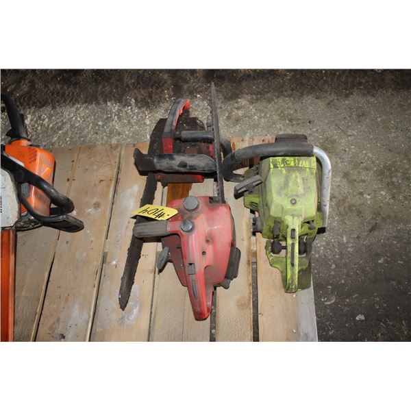 3 Chain Saws