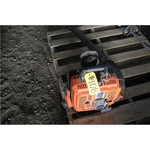 Echo Backpack Blower (Running)