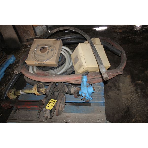 PTO, Hyd. Ram, Hoses and Pump