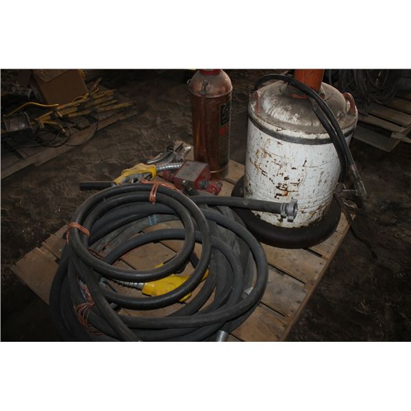 Fire Ext., Air Grease Pump and Misc. Fuel Hoses