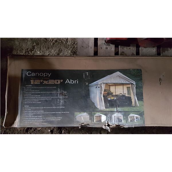 12' x 20' Canopy Carport (New)