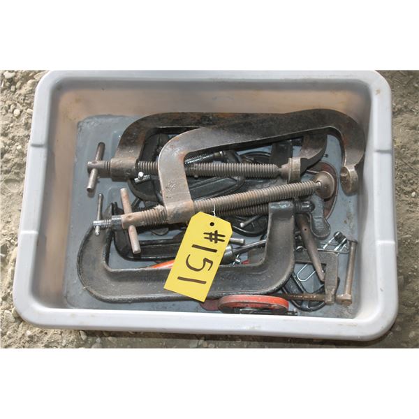 C-Clamps of Various Sizes