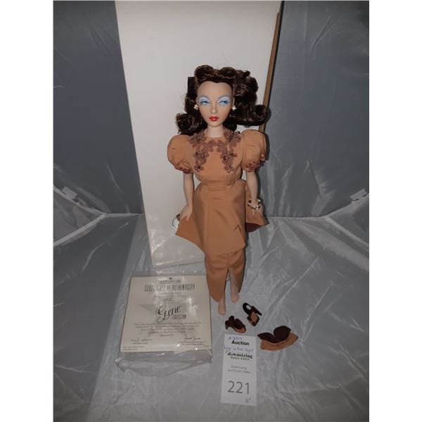 The Ashton Drake Collector Gene Dolls Cat A