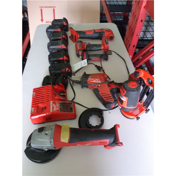 Milwaukee Muli Tool Impact Driver and Hackzall Reciprocating Saw Cat B