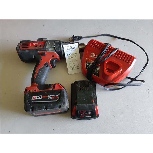 Milwaukee Hammer Drill Cat C