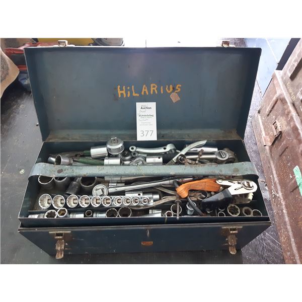 Metal Tool Chest & Sockets & Tap & Die Sets Cat C