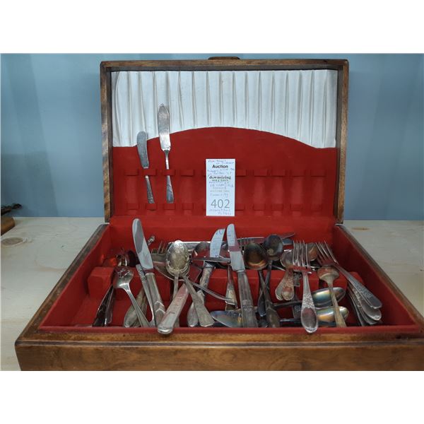 Silver Plated Cutlery & Case Cat B