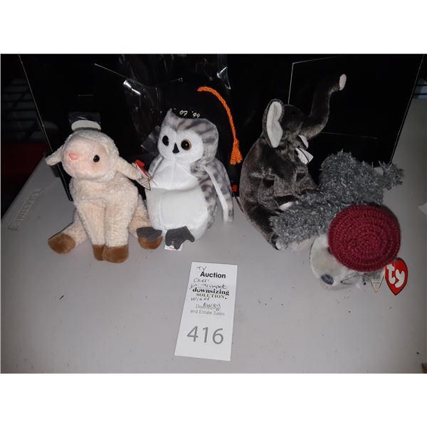 TY Beanie Babies Cat B