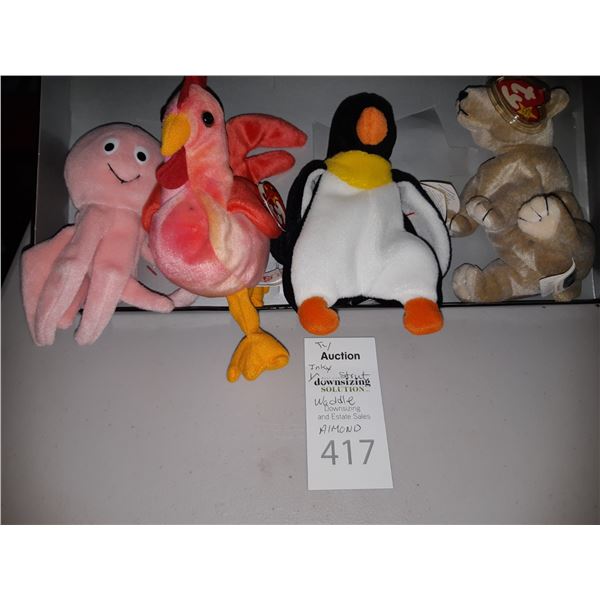 TY Beanie Babies Cat B