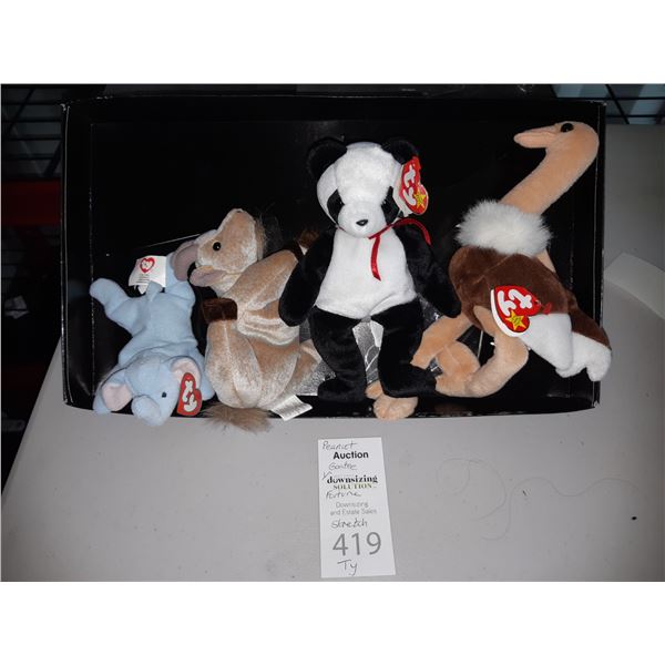 TY Beanie Babies Cat B