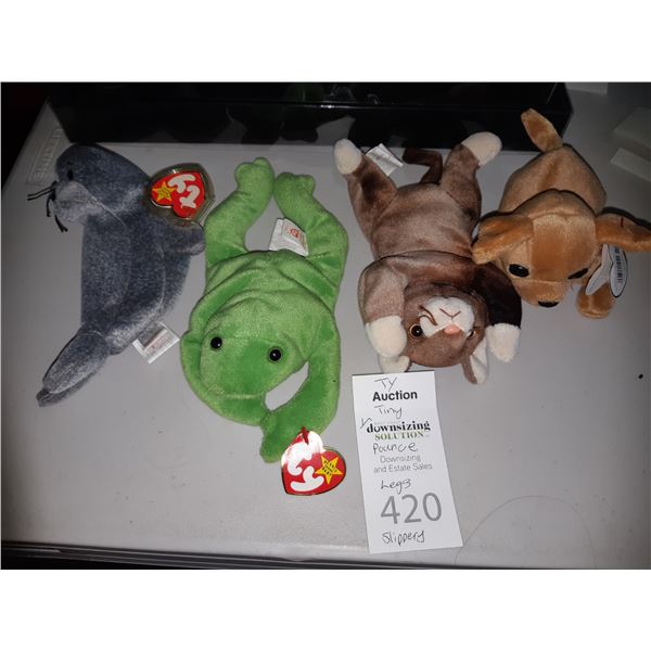 TY Beanie Babies Cat B