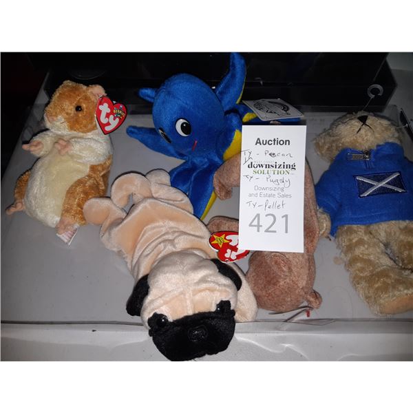 TY Beanie Babies Cat B