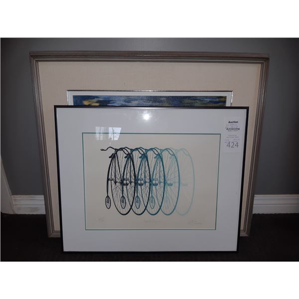 Original Framed Art & Numbered Print Cat B