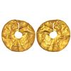 Image 1 : Indus Valley Civilization (mature phase, 2500-2000 BC), gold ornamental diskette, 1.97g. 33.27mm.