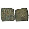 Image 1 : Ancient Malwa, die-struck copper coin from Ujjain area, 'standing man' type, Pieper 289, 3.33g.