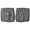Image 1 : Indo-Greeks, copper unit of Menander I (c.155-130 BC), BN series 31, 9.71g.