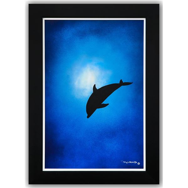 Wyland- Original Painting on Canvas "Dolphin"