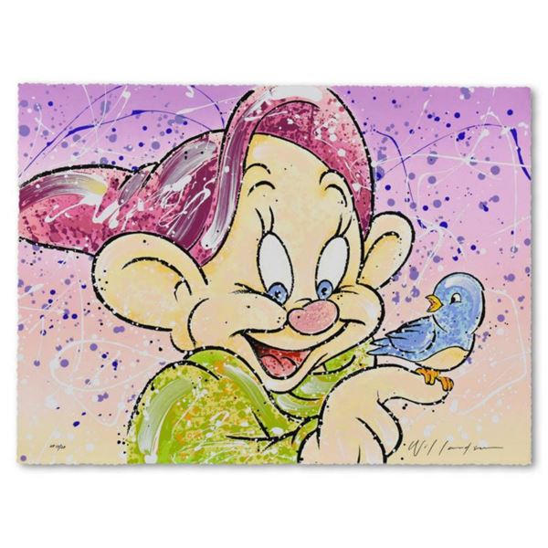 David Willardson, "Bird In the Hand" Hand Signed Limited Edition Disney Serigraph with Letter of Aut