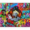Image 2 : Nastya Rovenskaya- Mixed Media "Fifty Cent"