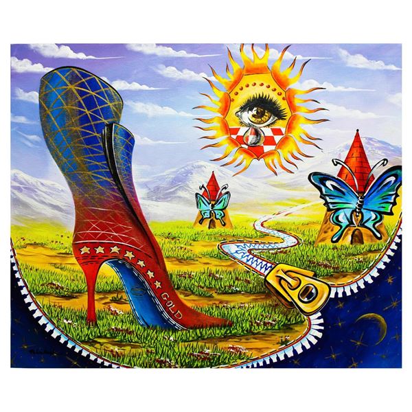 Eugene Poliarush- Original Oil on Canvas "Vision"