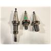 Image 2 : (3) CAT40 Valenite/Parlec DA180 and DA200 Collet Chucks