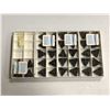 Image 1 : Lot of (34) Seco #TNGN220412 570 Carbide Inserts