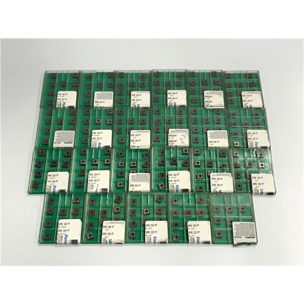 Lot of (228) Widia Valenite #SNMG322-PF Carbide Insert
