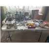 Image 1 : Crafting Table with Craft Jewelry Making Supplies & Costume Jewelry