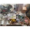Image 2 : Crafting Table with Craft Jewelry Making Supplies & Costume Jewelry