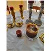 Image 2 : Assortment of Candles & Candle Holders