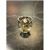 Image 1 : 14K 5.7g Gold Ring Yellow Semi Precious Gemstone