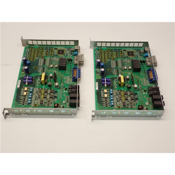 (2) Yaskawa # JANCD-YEW01-E Circuit Boards