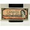 Image 1 : 1954 $2 BANK OF CANADA BANK NOTE
