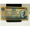 Image 1 : 1979 $5 BANK OF CANADA BANK NOTE