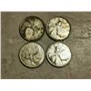Image 1 : LOT OF 4 SILVER QUARTERS