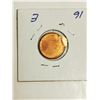Image 2 : HUGE MINT ERROR US ONE CENT PENNY 95% OFF CENTRE