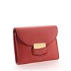 Image 2 : Celine Trotteur Flap Wallet Leather Small Red